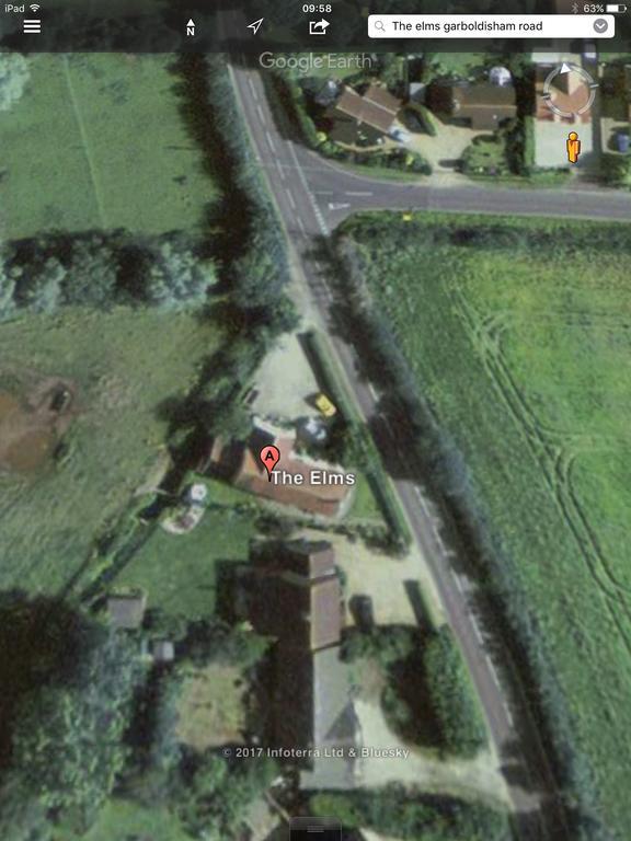 The Elms Bed and Breakfast East Harling Exteriör bild